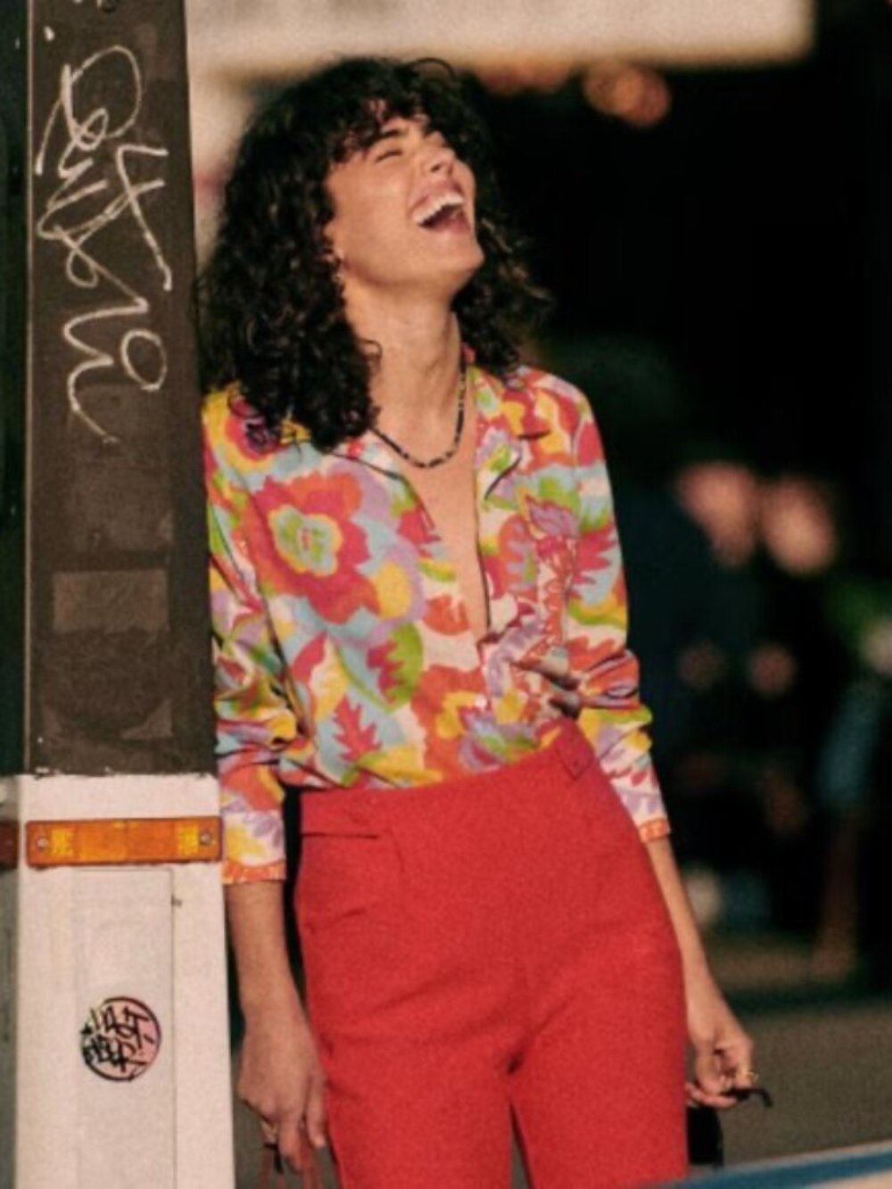 Sezane Tomboy Shirt Seventies